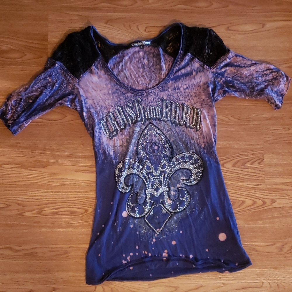 Crash & Burn 3/4 sleeve Shirt